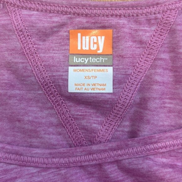 LUCY TECH Purple Lilac Long Sleeve Activewear Top Women’s XS - Picture 4 of 7